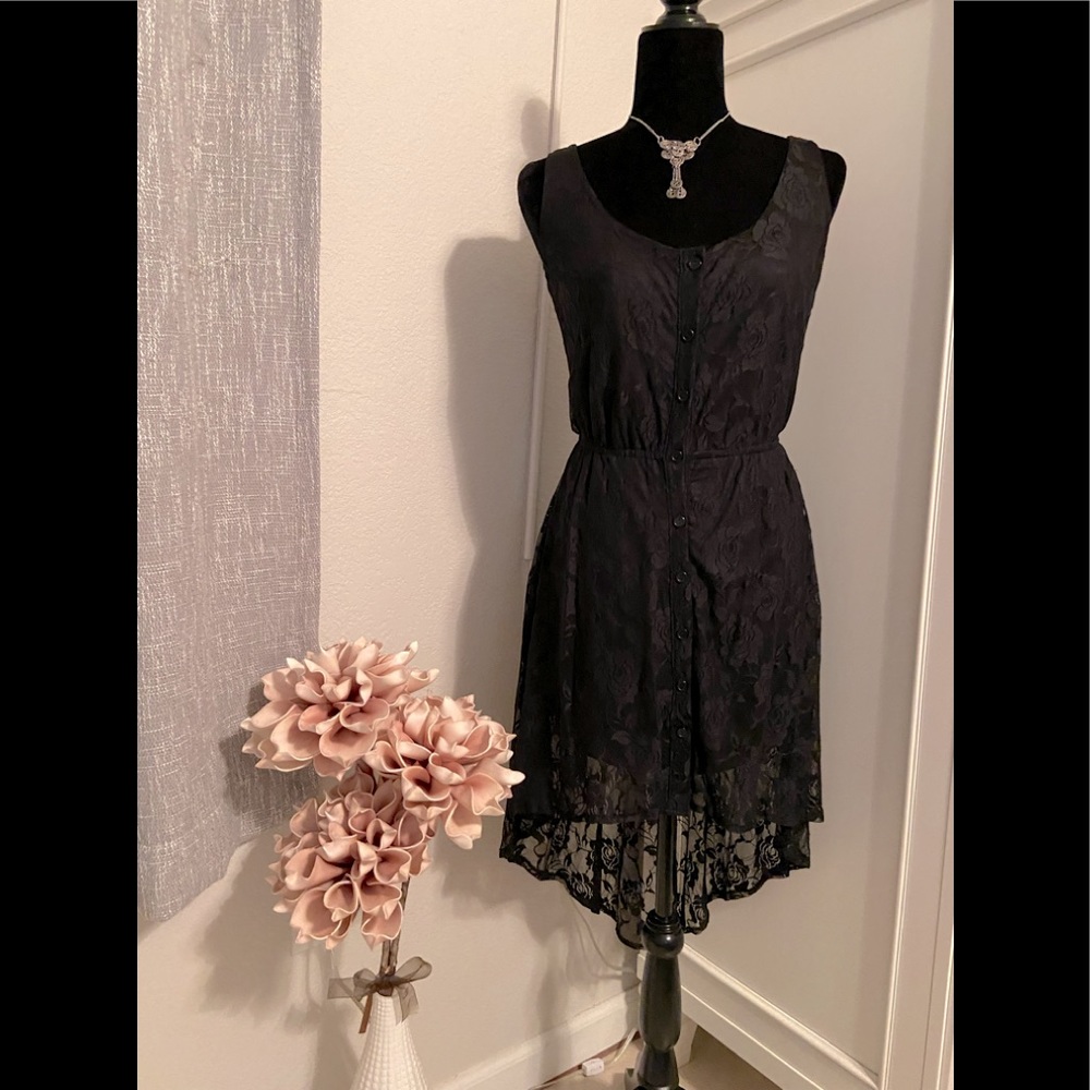 Heart Soul💗 Lace Black Dress Size S